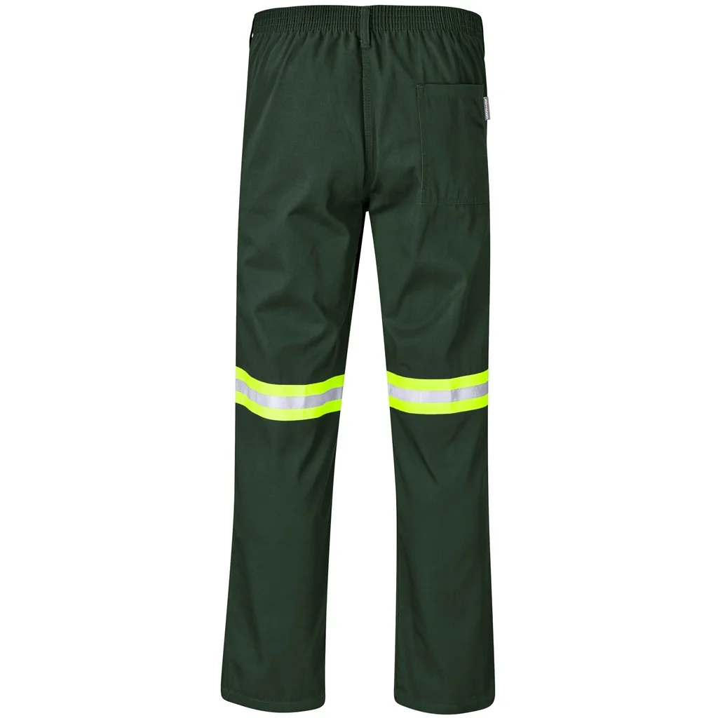 Site Premium Polycotton Pants – Reflective Legs – Yellow Tape