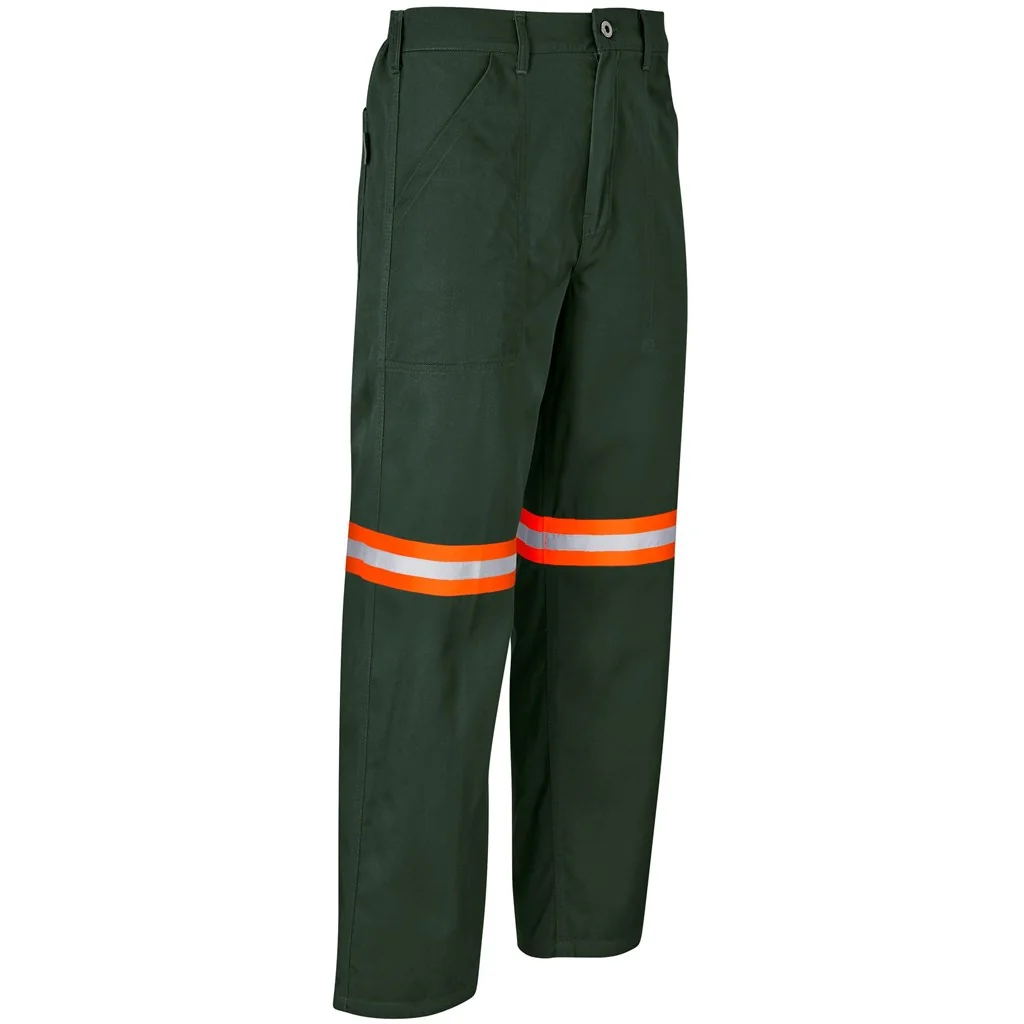 Site Premium Polycotton Pants – Reflective Legs – Orange Tape