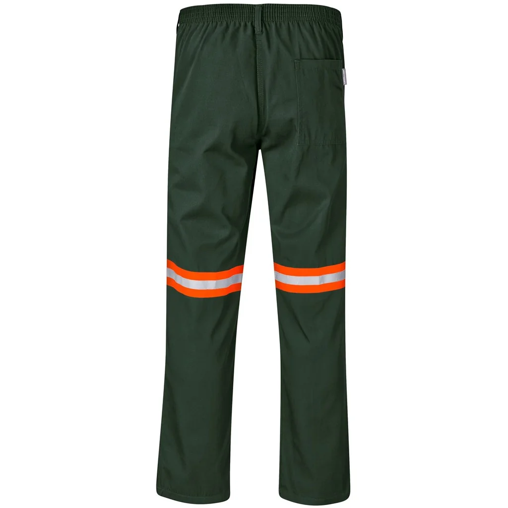 Site Premium Polycotton Pants – Reflective Legs – Orange Tape