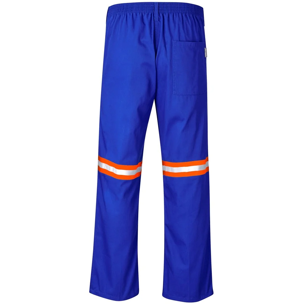 Site Premium Polycotton Pants – Reflective Legs – Orange Tape