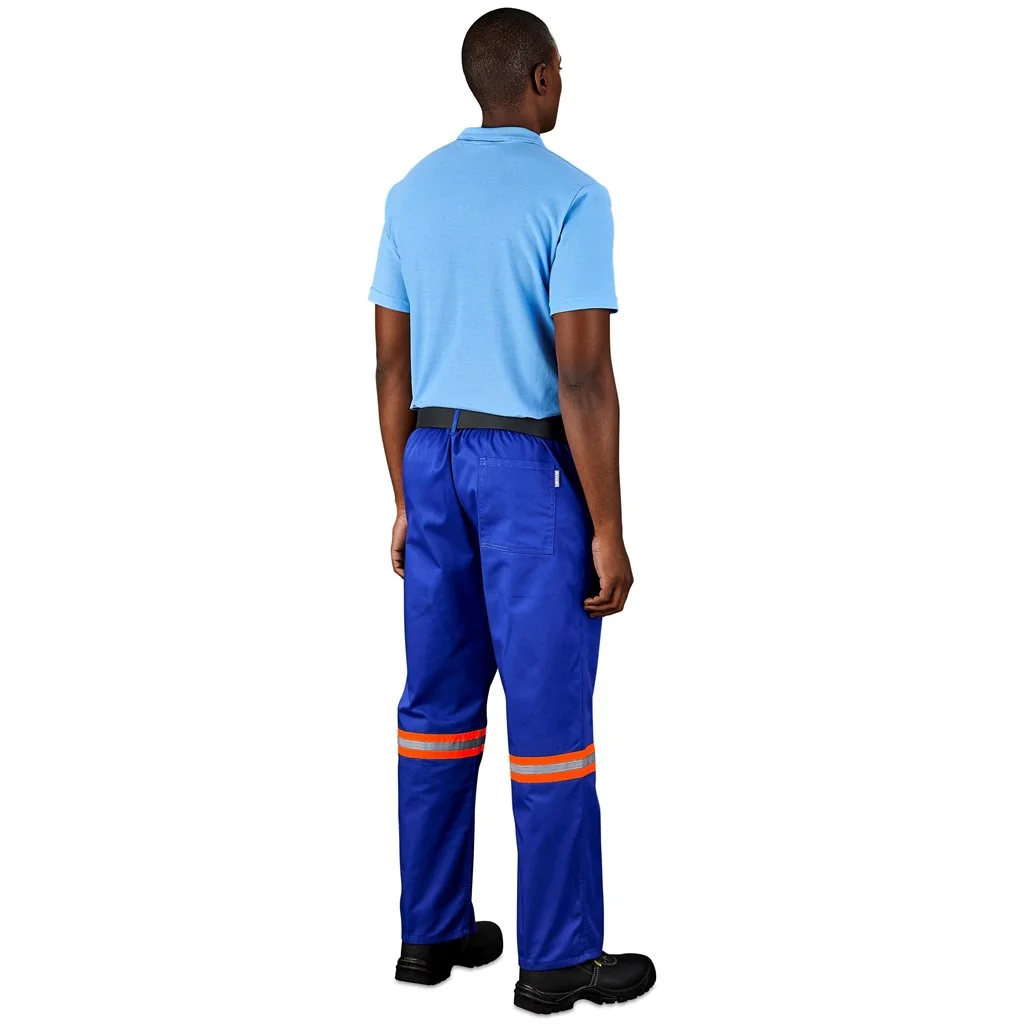 Site Premium Polycotton Pants – Reflective Legs – Orange Tape