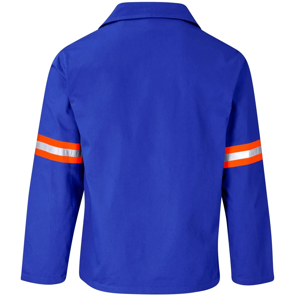 Artisan Premium 100% Cotton Jacket – Reflective Arms – Orange Tape