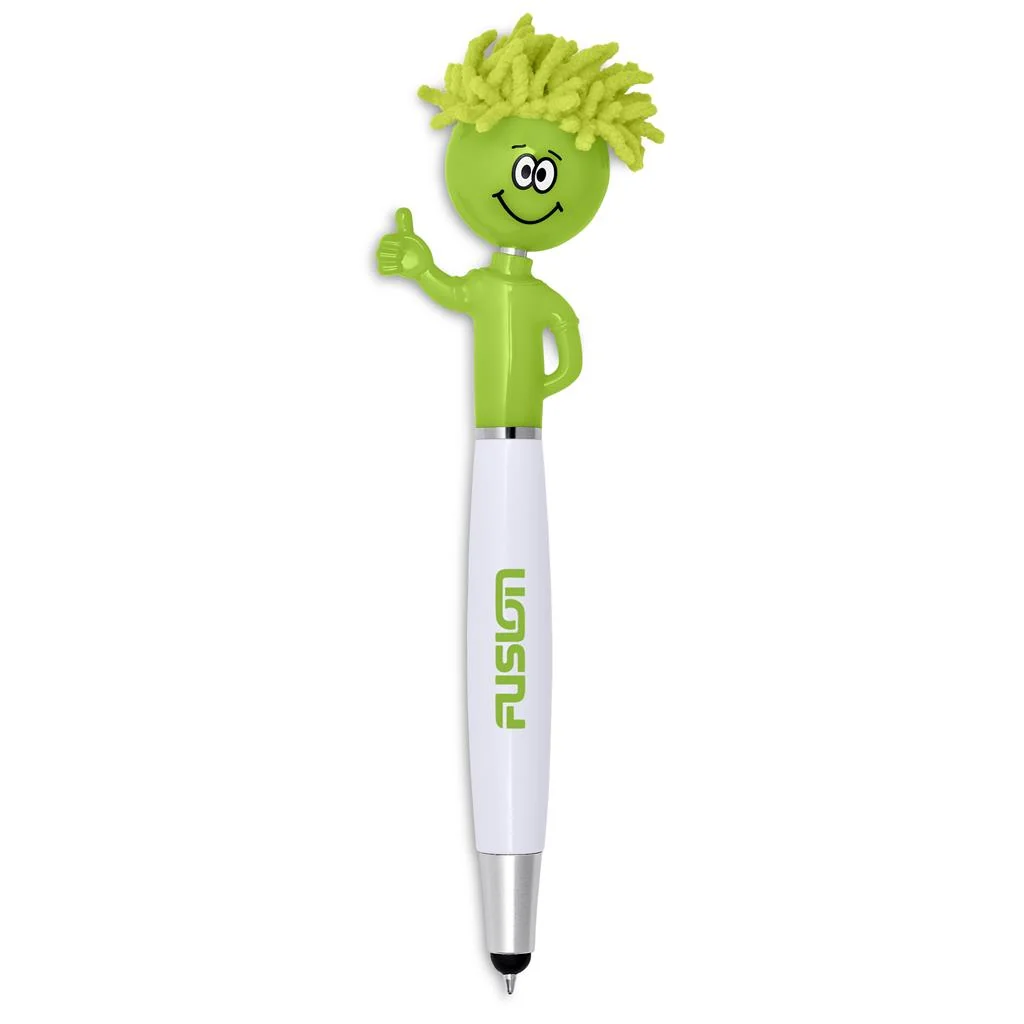 Altitude Moptopper Thumbs-Up Stylus Ball Pen & Screen Cleaner